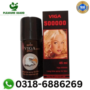 Image of a Viga Timing Spray bottle for men, marketed as a delay spray to enhance performance and satisfaction, with a focus on its long-lasting formula.